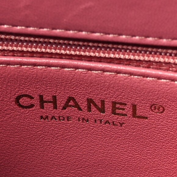 Chanel Lambskin Chevron Quilted Medium Trendy CC Flap Top Handel Shoulder Bag - Picture 6 of 13